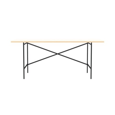 Tisch E2 (Set) Gestell:schwarz, Tischplatte: weiß, 25x900x1800 mm