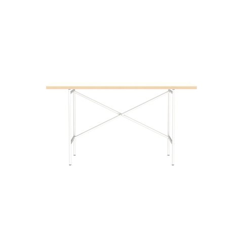 Table E2 (set) frame: white, tabletop: white, 25x680x1380 mm