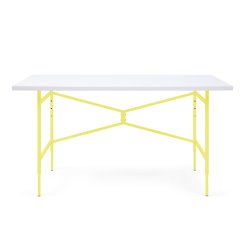 Tavolo Modulor X per bambini, giallo zolfo