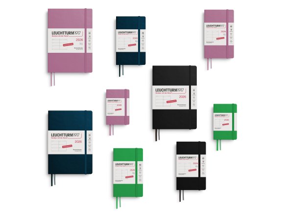 Leuchtturm calendario semanal 12 meses