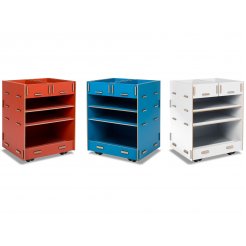 Modulor children´s roll-around cabinet 45 L