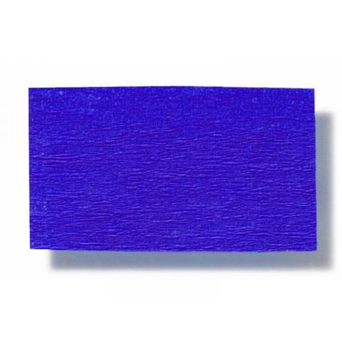 Niflamo crêpe paper rolls, flame retardant 32 g/m², w=50, l=10 m, brilliant blue
