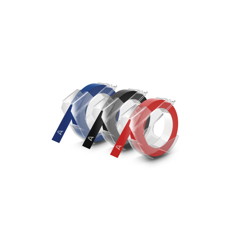 Dymo embossing (labeling) tape, set