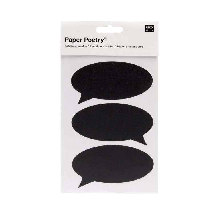 Pegatinas de Papel Poesía y Foil