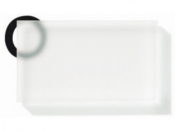 Plexiglas Satinice DC, 2-sides satiny, colourless custom cutting