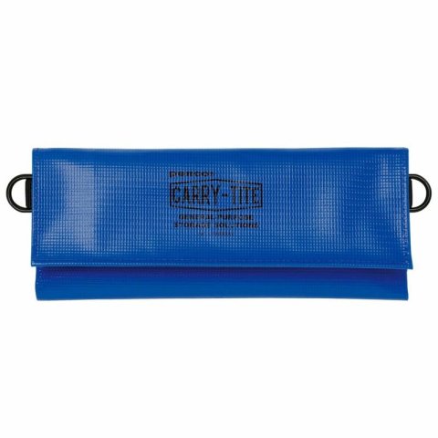 Carry Tite Utensilienbeutel, medium 20 x 16 x 1 cm, mit Klettverschluss, blau