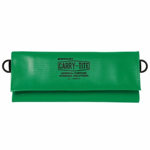 Carry Tite Utensilienbeutel, medium 20 x 16 x 1 cm, mit Klettverschluss, grün