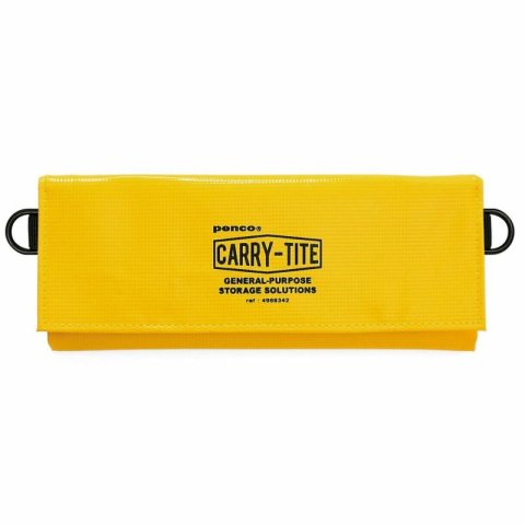 Carry Tite borsa porta utensili, media 20 x 16 x 1 cm, con chiusura in velcro, giallo