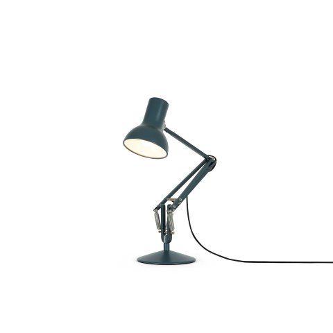 Anglepoise Type 75 mini workplace lamp for CFL up to 15 W, LED up to 6 W, grey