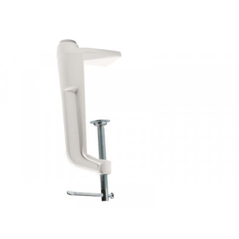 Accessories for desktop lamp L-1 edge clamp A up to 100 mm, white, semi-gloss
