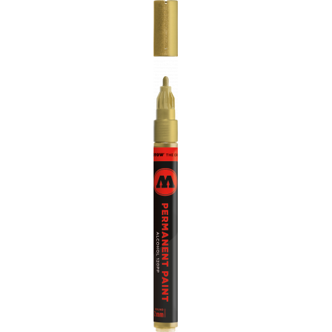 Molotow Permanent Paint Marker 120PP Line width 2 mm, gold (401)
