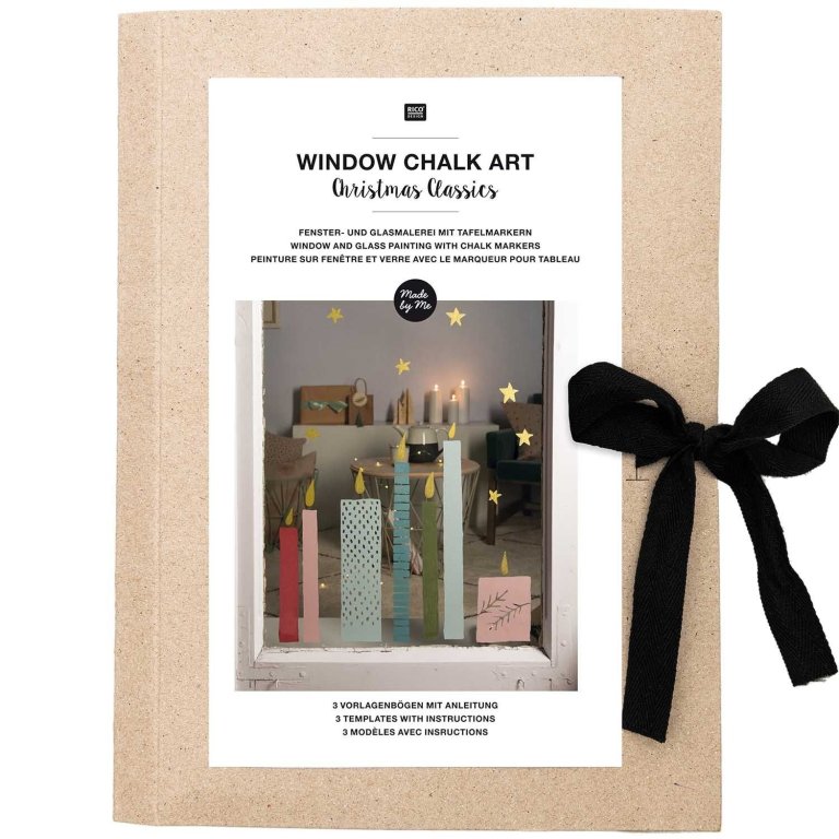 Window Chalk Art, Vorlagenmappe