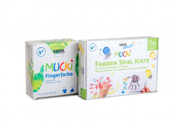 Mucki fingerpaints set