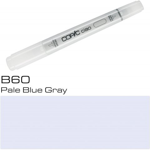 Copic Ciao markers pen, Pale Blue Gray, B-60