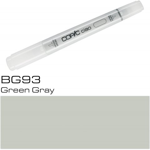 Copic Ciao markers pen, Green Gray, BG-93