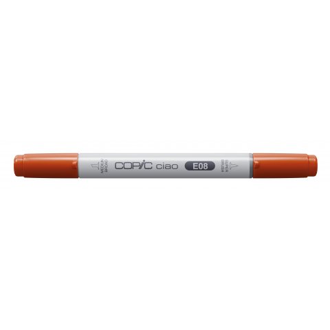 Copic Ciao markers pen, Brown, E-08