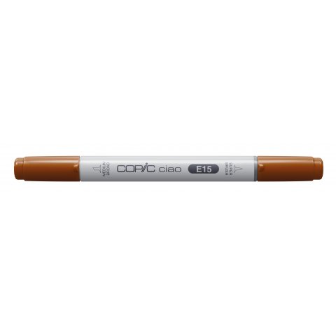 Copic Ciao markers pen, Dark Suntan, E-15