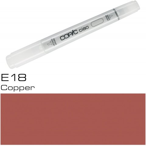 Copic Ciao markers pen, Copper, E-18