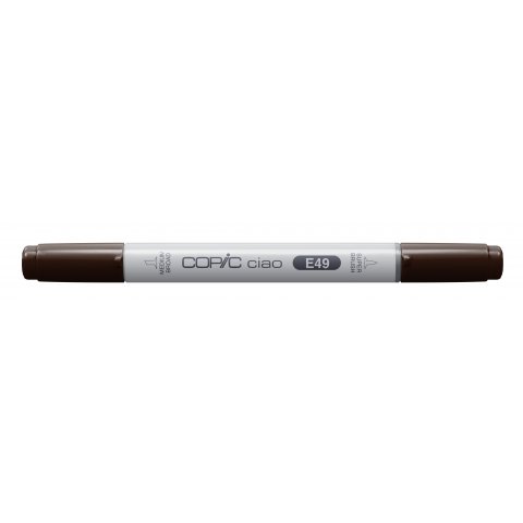 Copic Ciao markers pen, Dark Bark, E-49