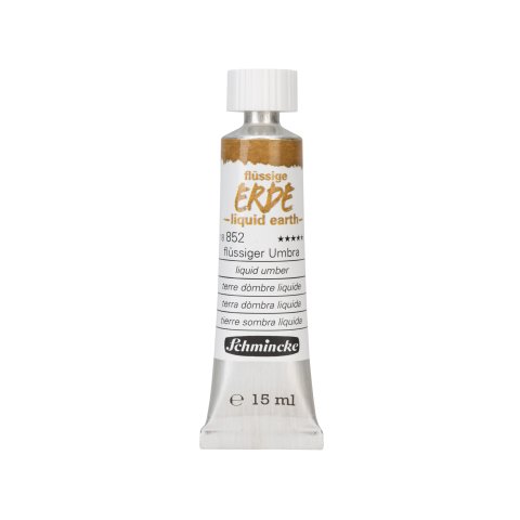 Schmincke Tierra líquida Tubo metálico 15 ml, color ámbar