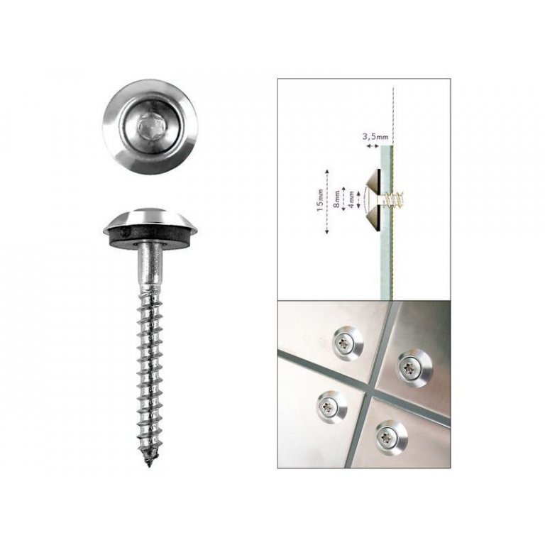 Fisso ring combo, screw and jacket
