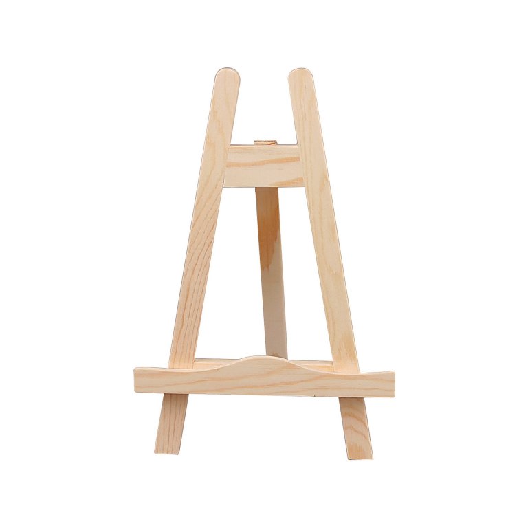 Decorative table easel small, pine