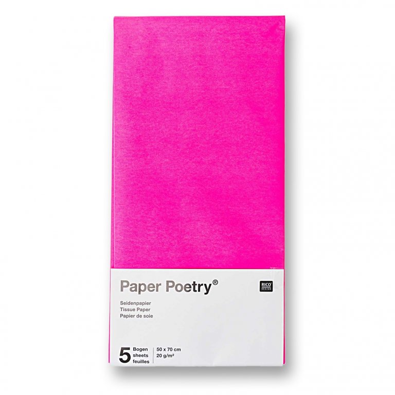 Paper Poetry wrapping tissue