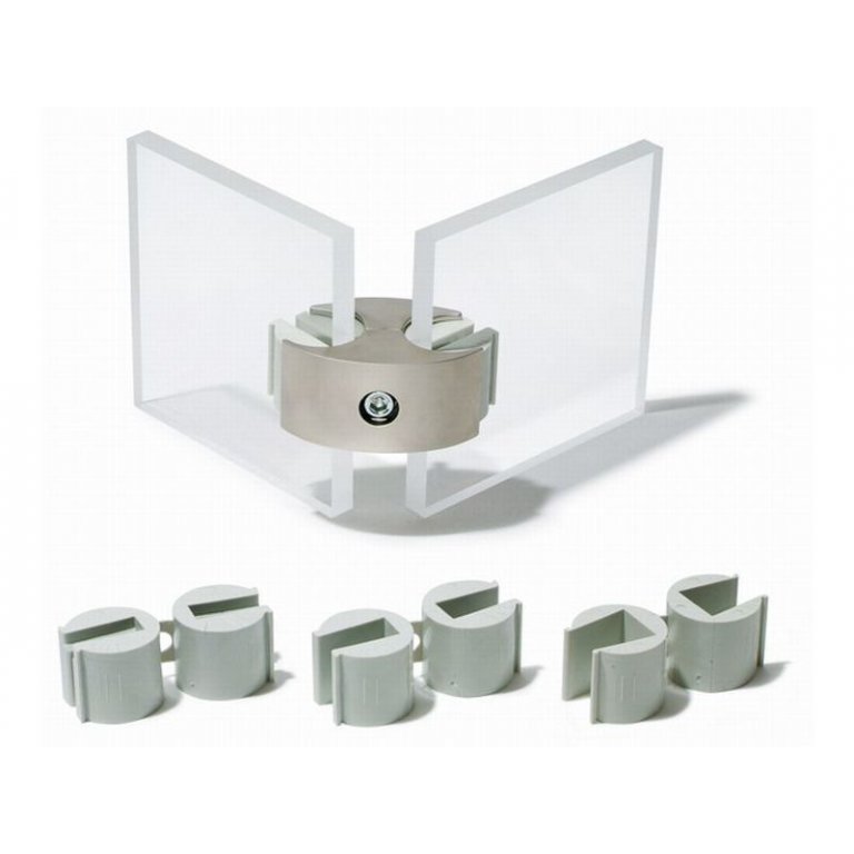 Klemetric universal connector for 6-19 mm panels
