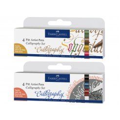 Faber-Castell Pitt Artist Pen C, set de 4