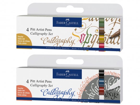 Faber-Castell Pitt Artist Pen C, 4er-Set