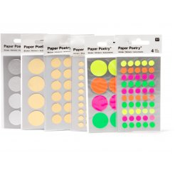 Pegatina Papel Poesía Puntos