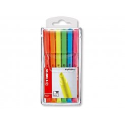 Evidenziatore Stabilo Flash, set da 6