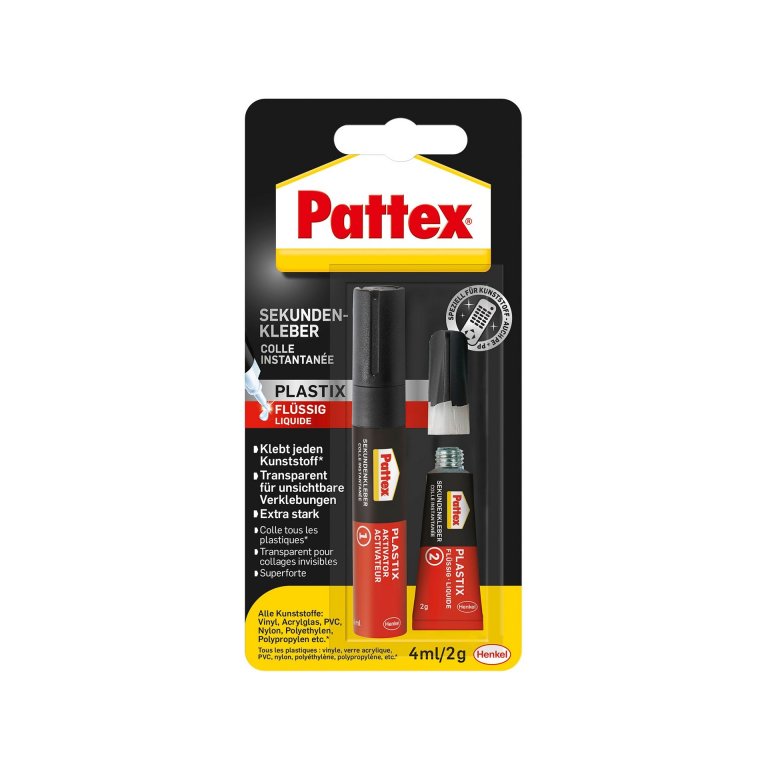 Pattex Plastix superglue