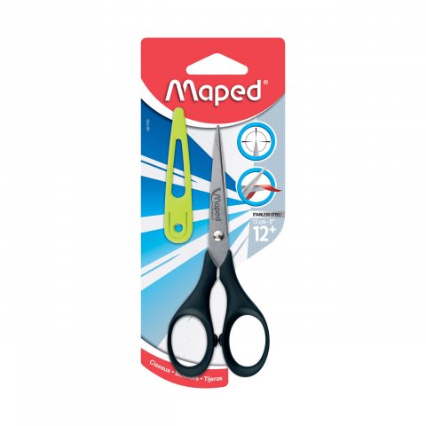 Maped SENSOFT 3D Stainless Steel Scissors - 13 Cm, With Blade Guard, Ideal For School & Office Use - View #13