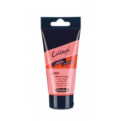 Schmincke Linoldruckfarbe College Linol Kunststofftube 75 ml, Neonorange (850)