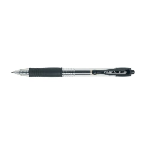 Pilot G-2 05 gel rollerball Line width 0.25 mm, black (001)