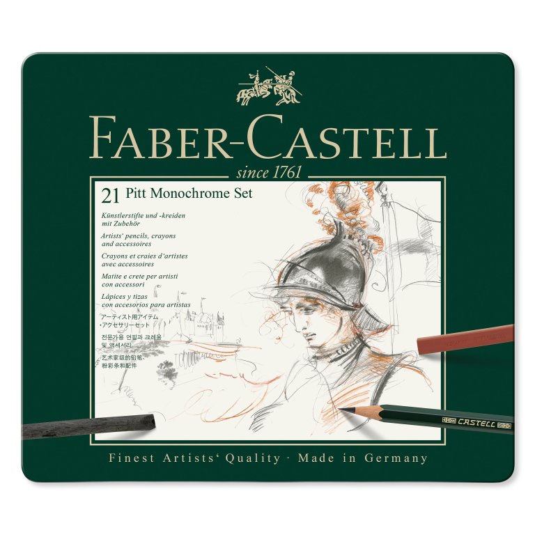 Faber-Castell Pitt Monochrome, set