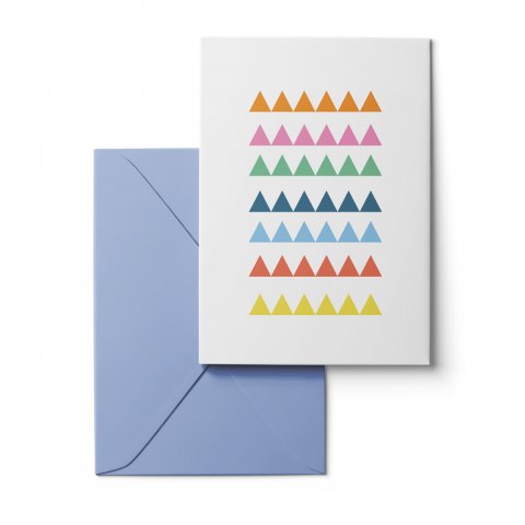 Fábrica de diseño de tarjetas Tarjeta de felicitación DIN A6, tarjeta con sobre, fiesta!