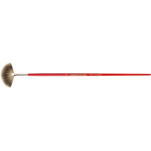 Da Vinci Fächerpinsel zum Vergolden Serie 408, Dachshaar, Gr. 1, b = 61,5 mm