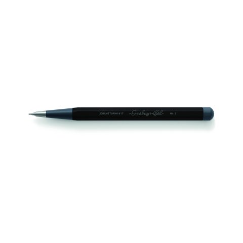 Leuchtturm Bleistift Drehgriffel Schaftfarbe schwarz, Mine 0,7 mm