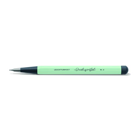 Leuchtturm Bleistift Drehgriffel Schaftfarbe mint green, Mine 0,7mm