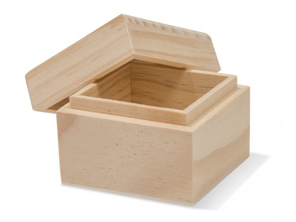 Wooden Box With Lid Square, Square Wooden Boxes With Lids
