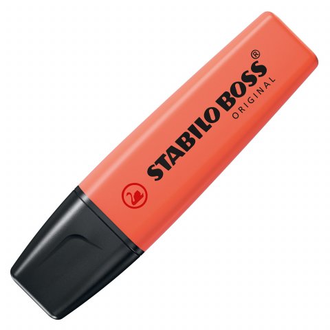 Stabilo Boss Original Highlighter Pastel Pencil, Pastel Coral Red