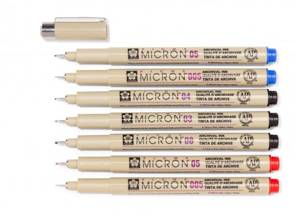 Sakura´s Micron Pigma pen