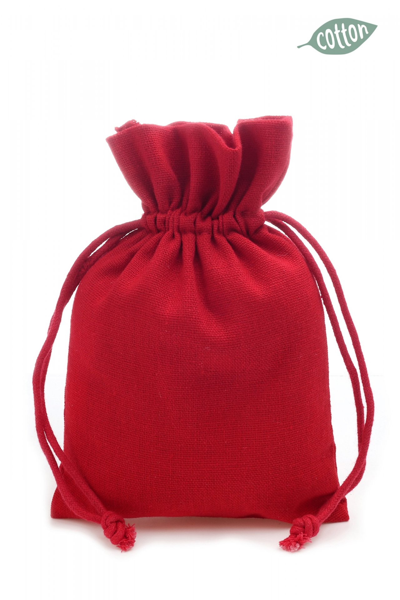 Shop Cotton sack coloured with drawstring online at Modulor