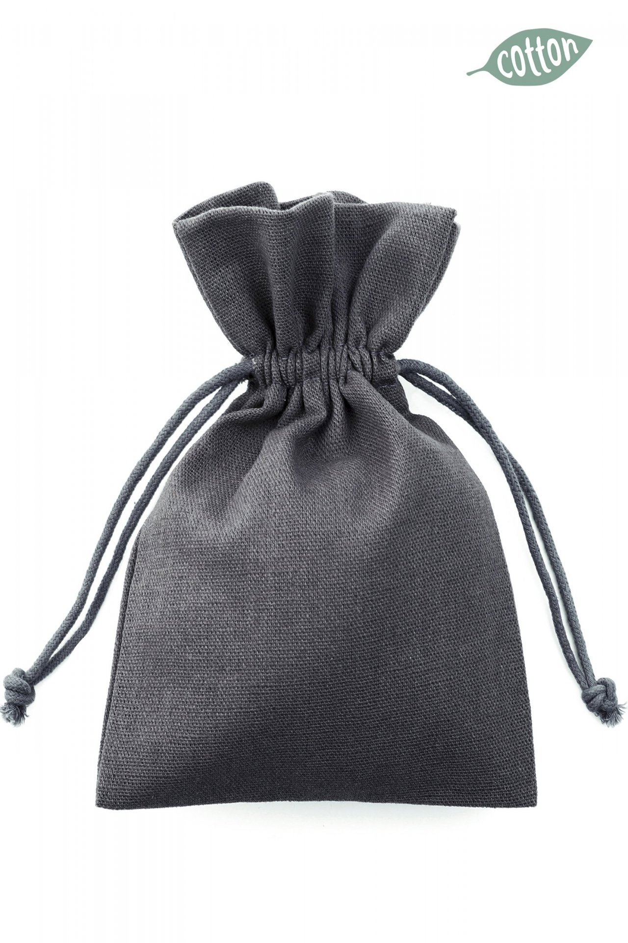 White cotton drawstring bag new arrivals