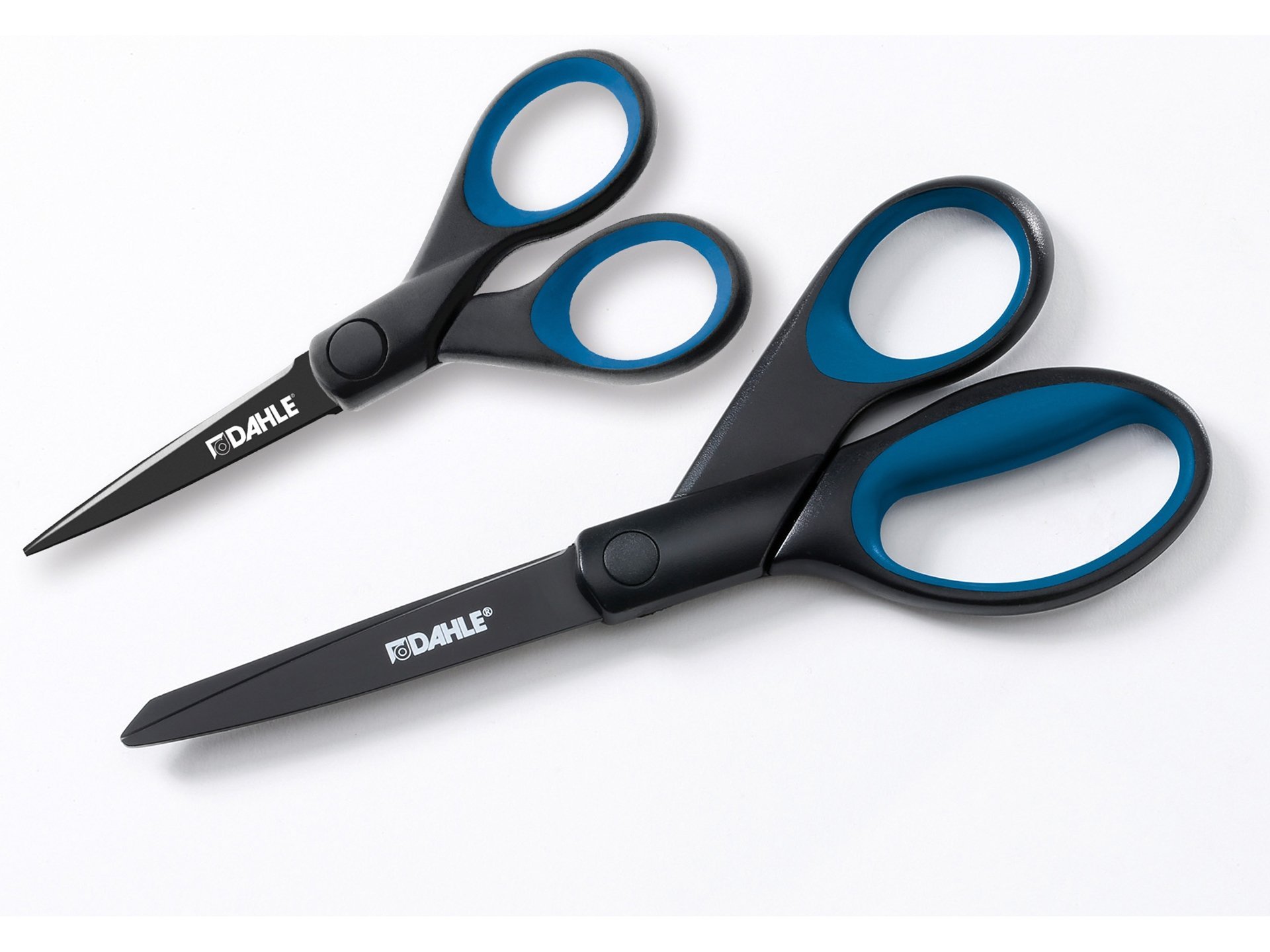 Ciseaux Dahle Office Titanium 54308 – 20 Cm, Revêtement Anti-Adhésif Ultra-Précis
