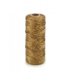 Flashy Geschenkkordel ø ca. 1,5 mm, l = 25 m, gold