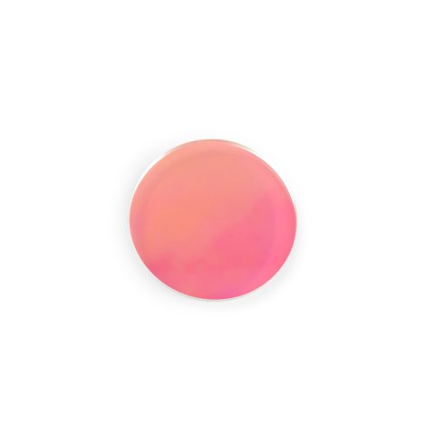 Acrylic glass GS panes iridescent transparent Circle, Ø 100 mm, s = 3 mm, pink/yellow
