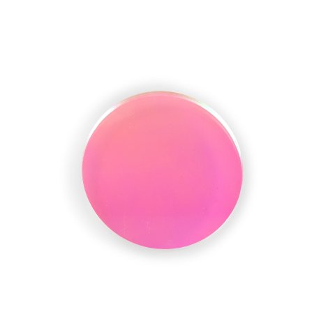 Acrylic glass GS panes iridescent transparent Circle, Ø 150 mm, s = 3 mm, pink/yellow